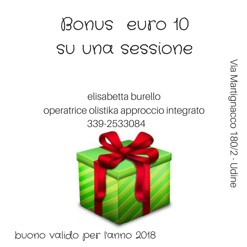 Un bonus per te che ancora non mi conosci